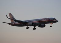 N181AN @ MIA - American 757 at dusk - by Florida Metal