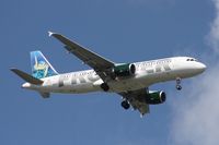 N210FR @ MCO - Frontier Sheldon the turtle A320