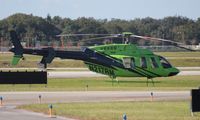 N217RM @ ORL - Bell 407 recently re-registered from N207RM and repainted - by Florida Metal