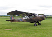 G-AKSY @ X5FB - Taylorcraft J Auster 5, Fishburn Airfield, June 5th 2004. - by Malcolm Clarke