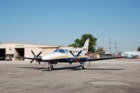 N88692 @ BOW - 1982 Cessna 441, N88692, at Bartow Municipal Airport, Bartow, FL - by scotch-canadian