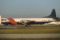 N188LE @ KOPF - Lockheed 188 - by Andy Graf - VAP