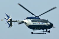 D-HHEC @ EDDF - Polizei, overflying Frankfurt Int´l (EDDF) - by A. Gendorf