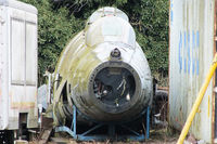 57-0270 @ EGBE - used by the Coventry airfield fire crews as a rescue training aid for many years, now in the storage area at the Midland Air Museum - by Chris Hall