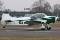 G-BSVE @ EGHS - At the LAA Fly-In and HMS Dipper 70th Anniversary Event. - by Howard J Curtis