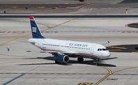 N668AW @ KPHX - Airbus A320