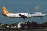 TC-APP @ KFLL - Winair 737-400