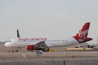 N838VA @ DFW - Virgin America at DFW Airport - by Zane Adams