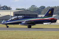MM54534 @ EGVA - Coded 4, Frecce Tricolori. RIAT 2011. - by Howard J Curtis