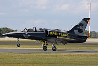 ES-TLG @ EGVA - Breitling Jet Team, coded 3. RIAT 2011. - by Howard J Curtis