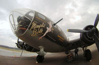 N3703G @ JVW - The movie Memphis Belle B-17 at Williams airport, Raymond MS - by Zane Adams