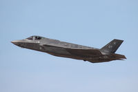 09-5005 @ NFW - F-35A departing NAS Fort Worth on it's delivery flight to Edwards AFB - by Zane Adams