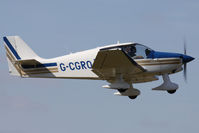 G-CGRO @ EGHA - Privately owned. Caught on departure. - by Howard J Curtis