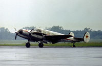 N12VT @ SYR - Beech 3NM of Great Western Airlines parked at Syracuse in June 1976. - by Peter Nicholson