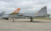 9241 @ LFRJ - Saab JAS-39C Gripen, NATO Tiger Meet 2008, Landivisiau Naval Air Base (LFRJ) - by Yves-Q