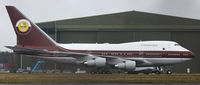 VP-BAT @ EGHH - One of the few remaining 747SPs flying, still resident here and looking magnificent. - by Howard J Curtis