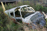 G-AZRV @ EGHA - Crashed here on 30th December 2000. - by Howard J Curtis