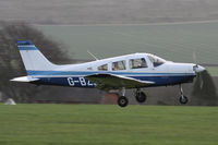 G-BZBS @ EGLS - Privately owned. - by Howard J Curtis