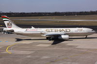 A6-AFD @ EDDL - Etihad Airways, Airbus A330-343X, CN: 1205 - by Air-Micha