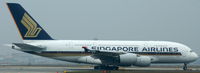 9V-SKB @ EDDF - Singapore Airlines, waiting on RWY 18 for take off clearence at Frankfurt Int´l (EDDF) - by A. Gendorf