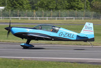 G-ZXLL @ EGLF - At the Farnborough Air Show. - by Howard J Curtis