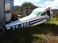 ZK-FGZ @ NZTH - This plane crashed a while back - no one killed - but the plane is now a wreck. - by magnaman