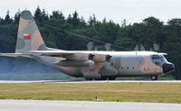 502 @ EGHH - Usual spectacular departure of an Omani C130 - by John Coates