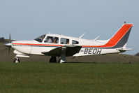 G-BEOH @ EGHA - Privately owned. - by Howard J Curtis