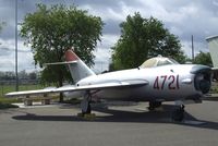 4721 - Mikoyan i Gurevich MiG-17PF (LIM-6MR) FRESCO-E at the Aerospace Museum of California, Sacramento CA