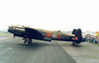 PA474 @ EGKB - BBMF, coded SR-D. At the Air Show. - by Howard J Curtis