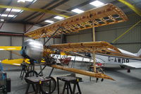 G-DREI @ X3FT - Full scale replica of a Fokker Tri-plane at Felthorpe.