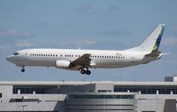 N238AG @ MIA - Fly Guam (Sky King) 737-400 - by Florida Metal