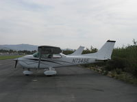 N734SE @ SZP - 1977 Cessna 172N SKYHAWK, Lycoming O-320-H2AD 160 Hp - by Doug Robertson