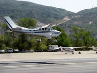 N928JC @ SZP - 1077 Cessna 182Q SKYLANE, Continental O-470-U 230 Hp, landing Rwy 22 - by Doug Robertson