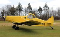 G-TOWS @ EGHP - Ex: N10F > N4370Y > D-EAVI > PH-VBT > G-TOWS - Originally owned to, Blackpool & Fylde Gliding Club Ltd in July 1991 and currently with, Lasham Gliding Society Ltd since June 1994 - by Clive Glaister