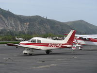 N56748 @ SZP - 1973 Piper PA-28-140 CRUISER, Lycoming O-320-E2A 150 Hp - by Doug Robertson