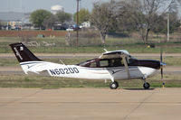 N602DD @ AFW - Department of Justice Cessna 206 at Alliance Airport - Fort Worth, TX - by Zane Adams