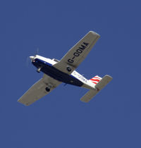 G-OOMA @ EGFF - Overhead EGFF at 3000 feet, Thanks to S.W.A.G. - by Derek Flewin