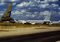 57-0095 @ DMA - B-52E Stratofortress of 96th Strategic Wing in storage at what was then known as the Military Aircraft Storage & Disposition Centre - MASDC - in May 1973. - by Peter Nicholson