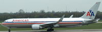 N353AA @ EDDL - American Airlines, is speeding up on RWY 23L at Düsseldorf Int´l (EDDL) - by A. Gendorf