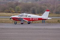 G-AYEE @ EGFH - Visiting Cherokee.