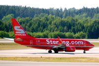 OY-MRE @ ESSA - Boeing 737-7L9 [28008] (Sterling Airways)  Arlanda~SE 06/06/2008 - by Ray Barber