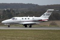 OE-FCB @ EGGW - Cessna 510, c/n: 510-0044 at Luton - by Terry Fletcher