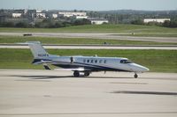 N624FX @ KSAT - Learjet 45