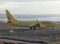 D-ATUB @ GCRR - Taxi to the runway of Lanzarote Airport - by Willem Göebel