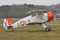 G-BVXJ @ EGBR - CASA 1-133C Jungmeister at The Real Aeroplane Club's Spring Fly-In, Breighton Airfield, April 2013. - by Malcolm Clarke