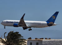 G-TCCB @ GCRR - Landing on Airport of Lanzarote - by Willem Göebel