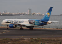 G-TCBB @ ACE - Taxi to the runway of Lanzarote Airport - by Willem Göebel