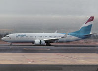 LX-LGU @ ACE - Taxi to the gate of Lanzarote Airport - by Willem Göebel