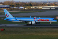 G-OOBC @ EGBB - Thomson - by Chris Hall